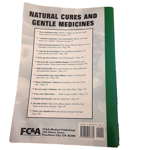 Natural Cures and Gentle Medicines That Work Better Than Dangerous paperback - Picture 2 of 2